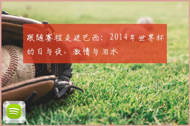 跟随赛程走进巴西:2014年世界杯的日与夜,激情与泪水