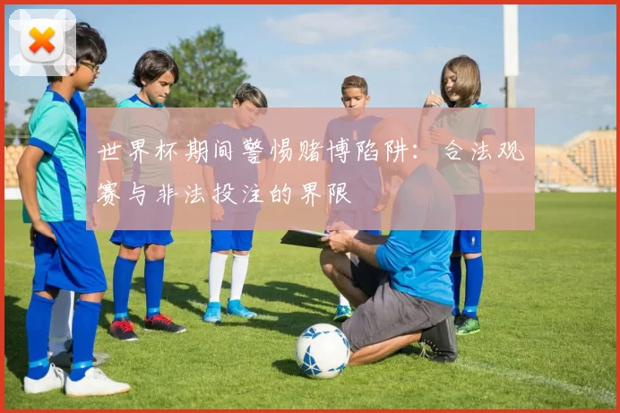 世界杯期间警惕赌博陷阱:合法观赛与非法投注的界限