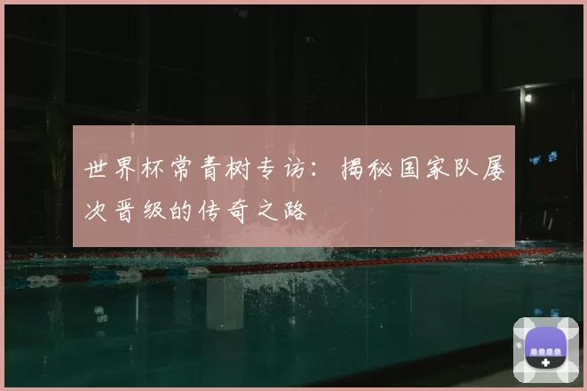 世界杯常青树专访:揭秘国家队屡次晋级的传奇之路