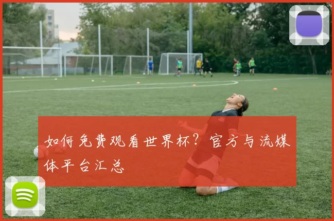 如何免费观看世界杯？官方与流媒体平台汇总
